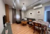 Jepet me qira, Apartament 2+1+ballkon, pranë ” Pazarit të Ri ”-Tiranë.