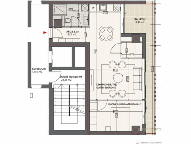 Apartment 1+1, Vlora Marina!!!!