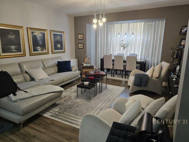 Apartament 3+1+2 për Shitje në Bllok – i Mobiluar, 115 m² Neto!
