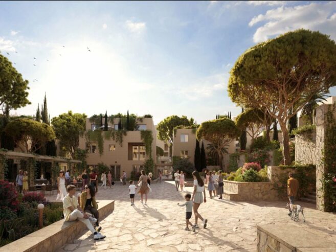 SHITET 1+1 NE DHERMI TEK SQUARE VILLAGE !